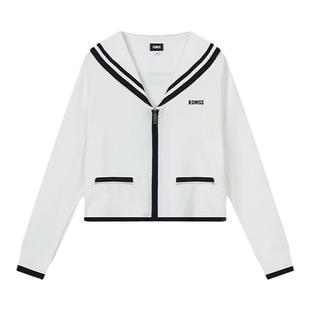 KSWISS盖世威外套女 夏季 休闲潮流轻薄户外透气针织上衣 199916