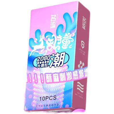 名流情趣颗粒避孕套狼牙螺纹超薄水润安全套官方旗舰店正品