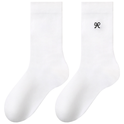 moremoli无骨薄款抗菌防臭棉袜