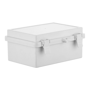 户外搭扣防水盒塑料安防监控电源控制接线盒明装合页翻盖式基业箱