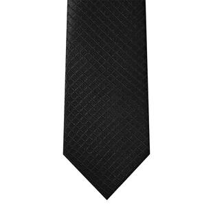 Natyhunt黑钻暗影真丝领带男士桑蚕丝正装宴会拉链免打领带礼盒8c