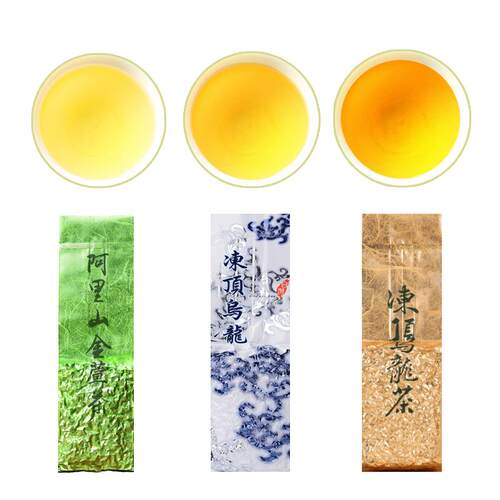 台湾高山茶冻顶乌龙阿里山金萱茶清香浓香散装原产台湾乌龙新茶叶