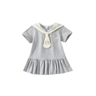女童连衣裙2026新款1周岁女宝生日宴小礼服儿童款童装女孩夏裙子