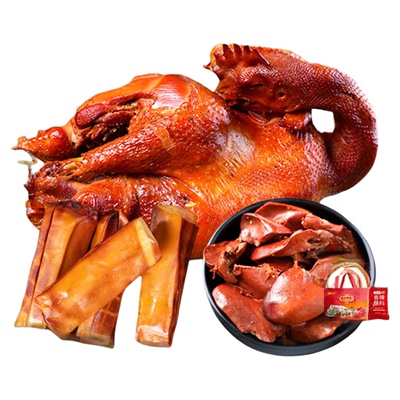 熏味浓郁熟食鸡套餐组合