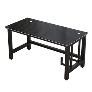 可移动电脑桌台式电竞桌双人办公桌卧室家用学习写字书桌悬挂主机