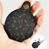 Folding 15x elderly reading, science class-style hand-held reading, high-definition children's portable key-button magnifying glass 20 thumbnail 2