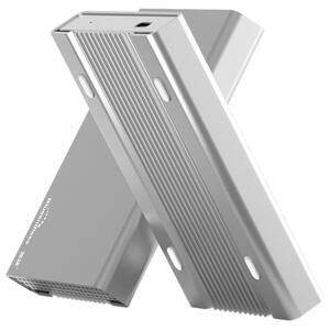 蓝硕 2.5英寸TypeC移动硬盘盒子3.0USB3.1笔记本固态金属外置接壳