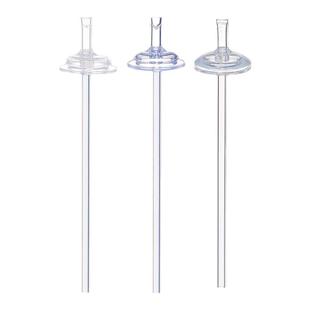 通用贝亲吸管奶瓶配件学饮鸭嘴杯奶嘴替换头转换重力球直管宽口径