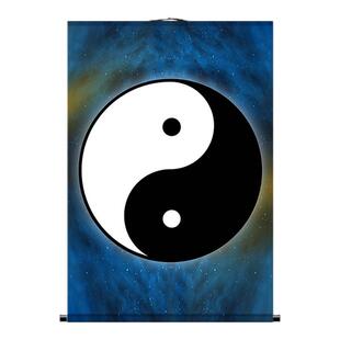 阴阳八卦图高清易经太极八卦传统文化八卦图装饰墙壁背景玄关挂画