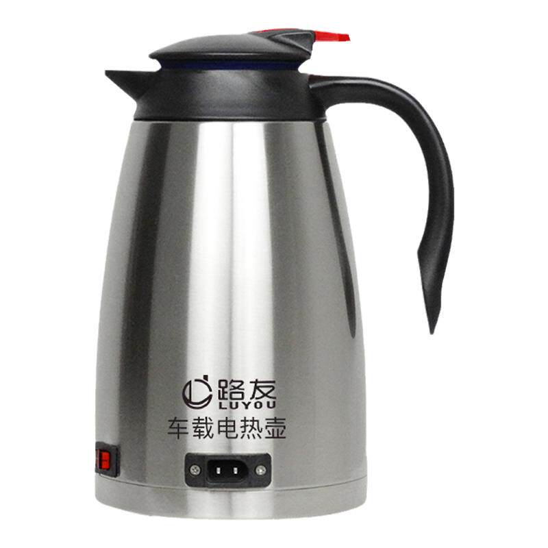 车载电热水壶汽车用烧水电热水杯24V大货卡车自动加热保温大容量