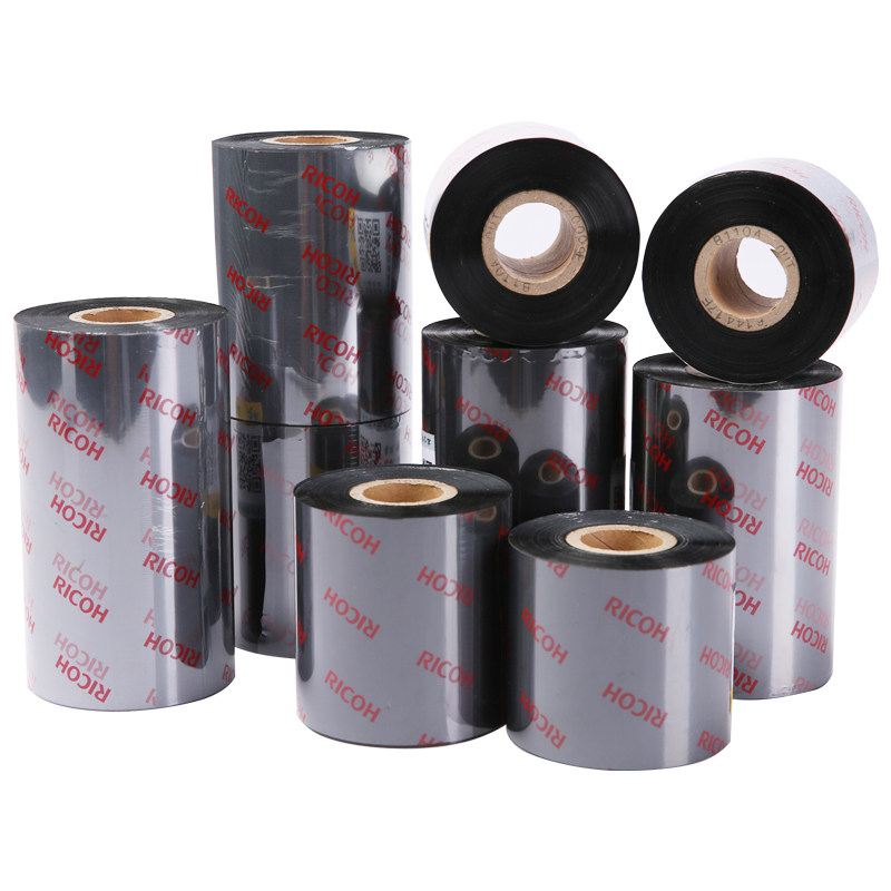 正品理光B110CR全树脂基碳带30~110MM*300M热转印条码机色带卷