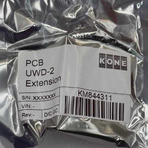 Kone KM844311 PCB UWD-2 Extension Printed Circuit Board New