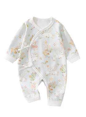 温巢新生婴儿衣服a类纯棉连体衣