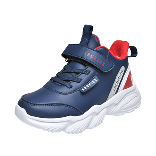 ABCKIDS童鞋男童鞋子冬季儿童运动鞋保暖加绒加厚大棉休闲老爹鞋