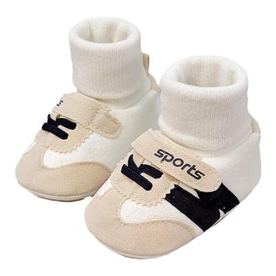 软底0-6-9个月防掉婴儿鞋秋冬