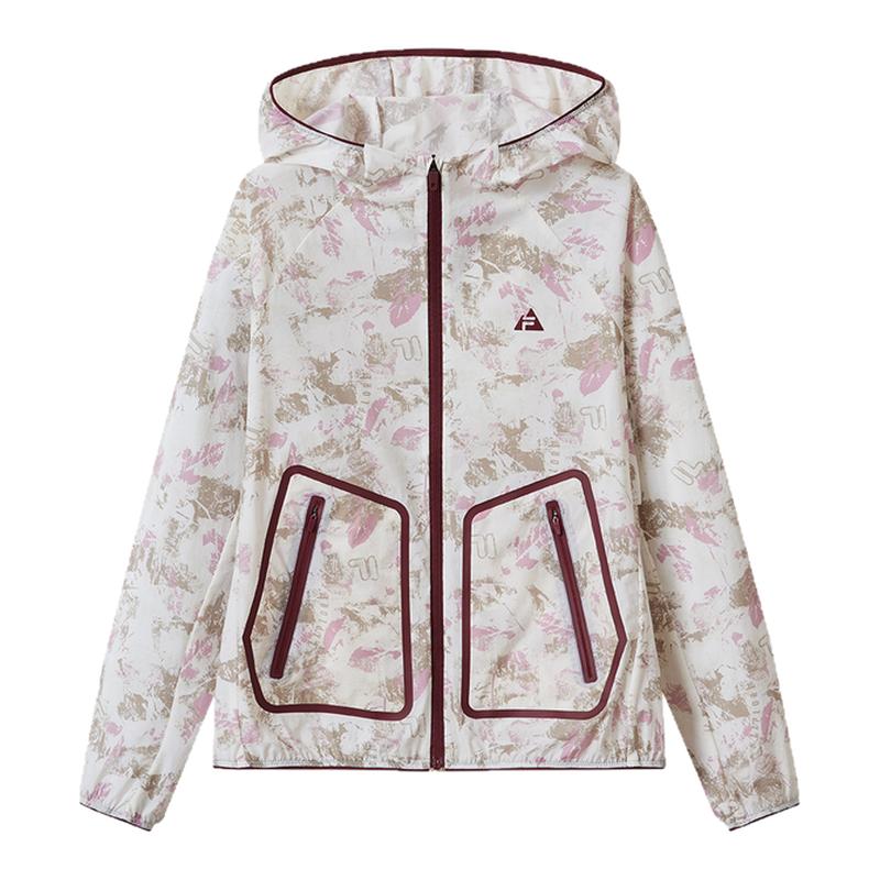 斐乐女中大童户外系列凉感防晒服