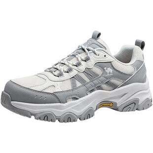 骆驼男鞋2026春夏新款户外登山鞋男网面透气情侣休闲运动老爹鞋女