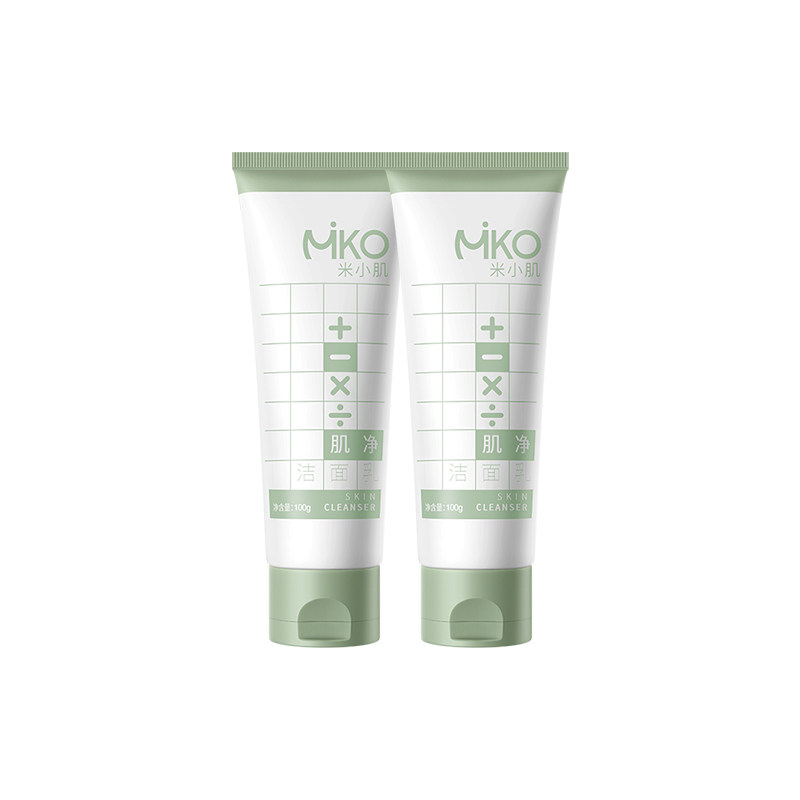 米小肌白泥洗面奶氨基酸洁面乳儿童12岁以上祛痘控油保湿女男生