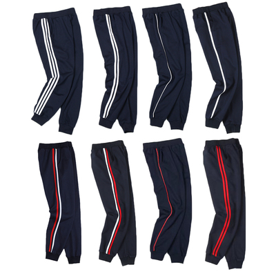 校服裤子小学生藏青色春秋加绒