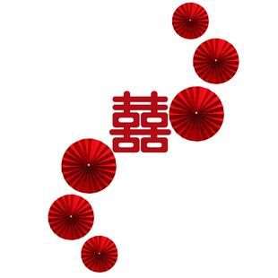 婚房布置装饰背景墙结婚礼新房客厅玄关楼梯墙男方房间高级感拉花