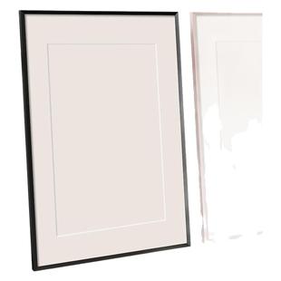 画框空框装裱定制铝合金a3卡纸相框挂墙4K空白海报拼图油画展示框