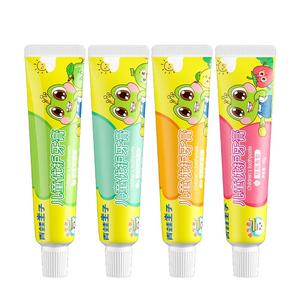 青蛙王子儿童牙膏水果味草莓无氟换牙期防护齿宝宝牙膏清新蛀口气