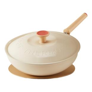 苏泊尔轻量火红点不粘锅炒锅家用平底煎炒菜锅电磁炉燃气通用锅具