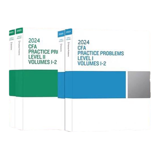 2024版cfa一级二级三级官方原版书课后习题含答案解析CFA一级二级三级英文官方教材Notes真题mock赠网课题库词汇道德手册电子版