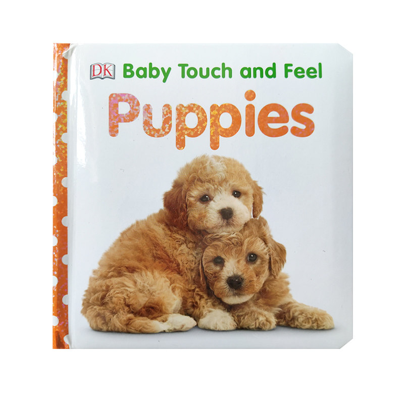 100元4本 DK宝宝触摸书Baby Touch and Feel系列Animals启蒙英文原版绘本0-3岁认知早教英语babytouchandfeel婴幼儿童
