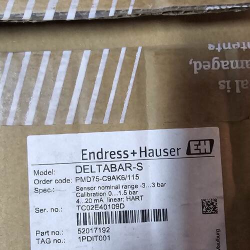 询价-EH PMD75压差传感器，德国原产，！