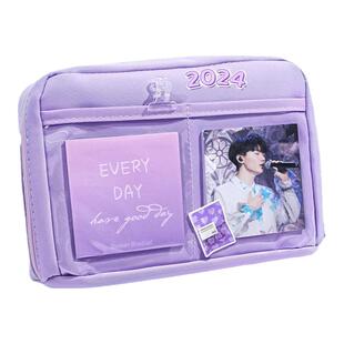 12层超大容量笔袋女生2026新款文具盒女孩款初中高颜值文具袋铅笔盒高中小学生儿童透明痛包铅笔袋简约ins风