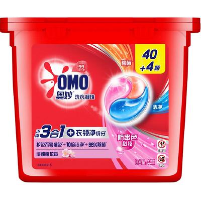 奥妙三合一樱花香型洗衣凝珠462g