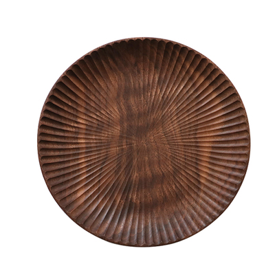 樱桃木整木圆盘日式黑胡桃原木