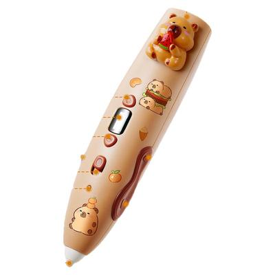 得力卡皮巴拉3D打印笔数显长续航