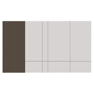 硬包木饰面碳晶防撞护墙板竹木纤维电视墙沙发背景墙木格栅包安装