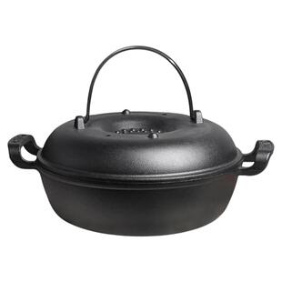 加厚铸铁烤红薯锅家用烤地瓜锅烧烤土豆玉米机生铁烤锅烤红薯神器