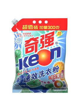 Keon奇强速效洗衣粉清香持久去污