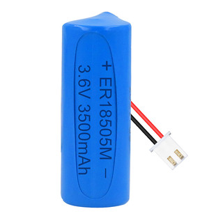 3.6V智能ic卡水表电池ER18505M燃气表流量计旌旗水表带线锂亚电池