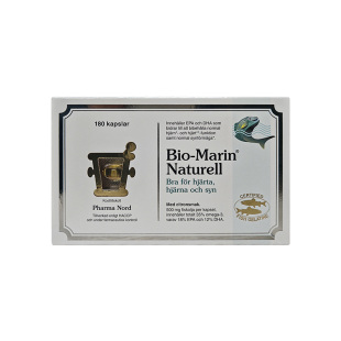 丹麦Pharma nord法尔诺德bio-marin naturel深海鱼油软胶囊180粒