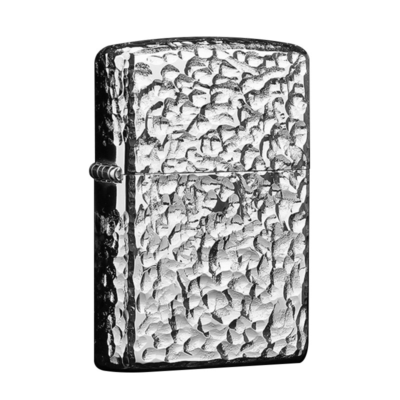 Zippo打火机锤击陨石坑原装进口