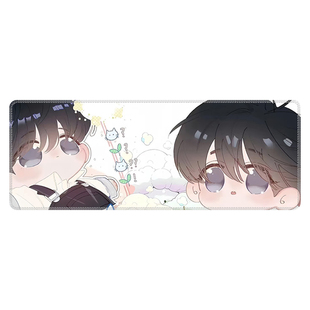 二次元动漫鼠标垫超大号800x300mm高颜值耐脏桌面垫办公恋与深空