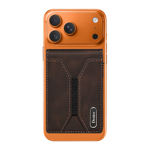 高档自动弹出式卡盒magsafe磁吸卡包卡套卡夹大容量男款便携式适用苹果iphone17/16/15/14/13/12钱包式翻盖