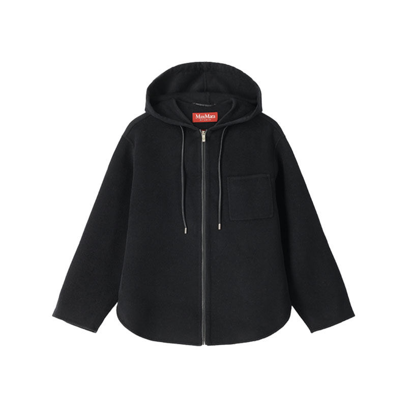 【自营】Max Mara Studio麦丝玛拉 女士宽松版连帽上衣外套 MINA