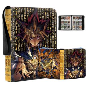 游戏王卡片收集册大容量九宫格卡册二次元动漫卡牌收纳册皮质卡包