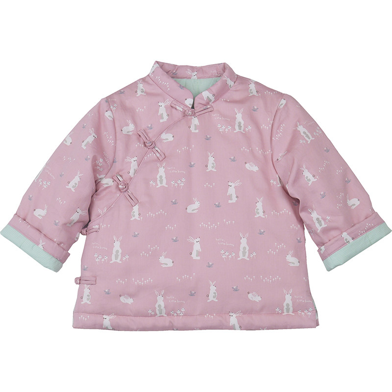 燕子手工童品屋女童冬季汉服棉衣