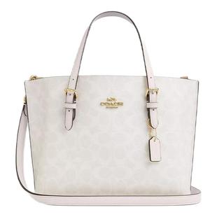 【国内现货】COACH/蔻驰女包MOLLIE老花中号托特包时尚手提单肩包
