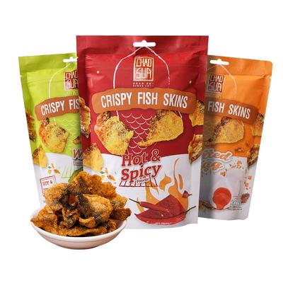 泰国座山牌芥末风味巴沙鱼皮零食
