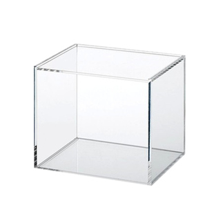 定制透明亚克力展示盒花盆高达手办乐高模型盲盒收纳盒防尘罩盒子