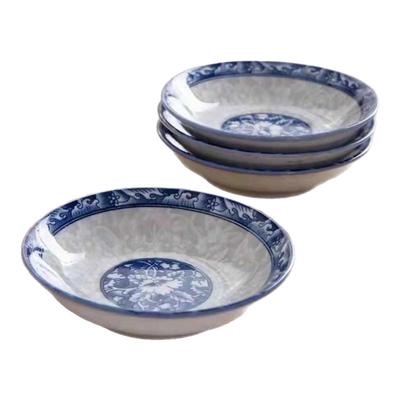 景德镇陶瓷青花味碟餐厅小味碟商用餐饮店调味小碟子蘸酱碟醋碟子