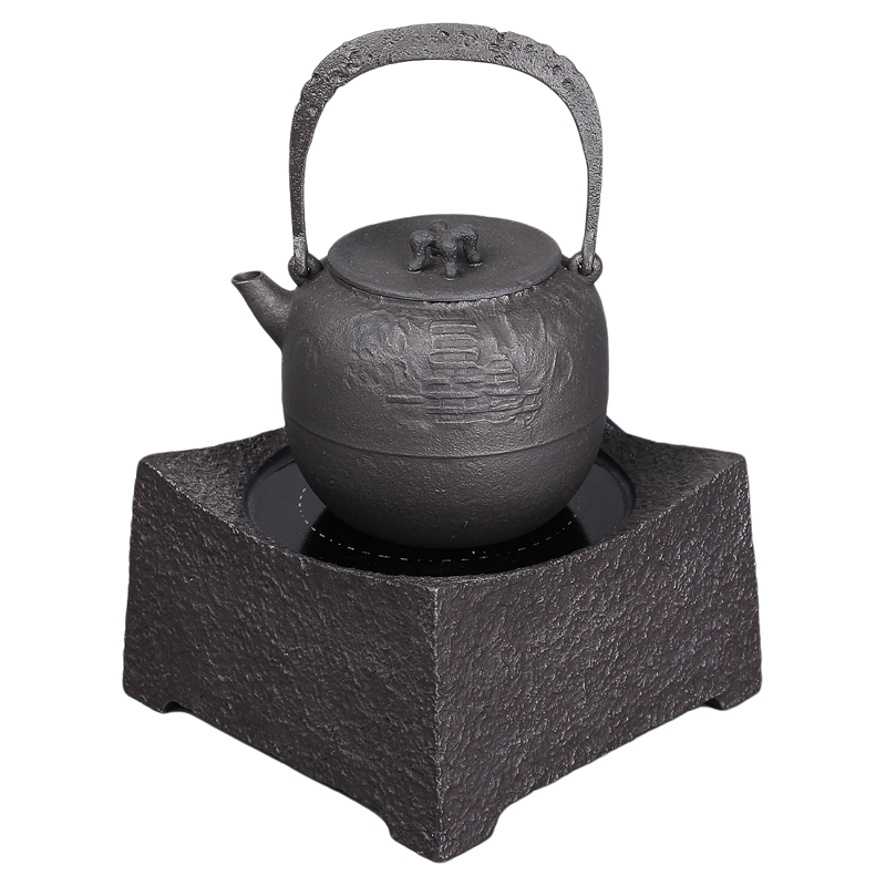 日本信龙堂铁壶纯手工烧水壶茶具